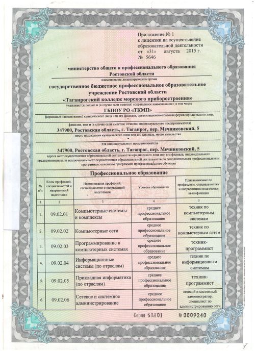 Лицензия